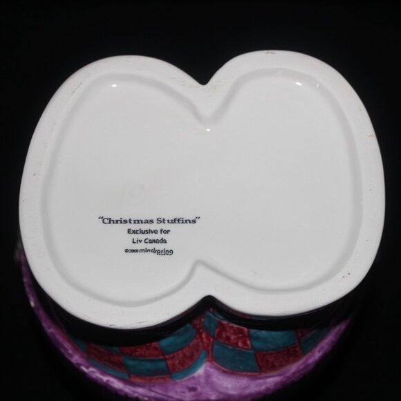 Adorable Frosty Snowman Cookie Jar | Christmas Stuffins Canister | Liv Canada - Picture 7 of 8